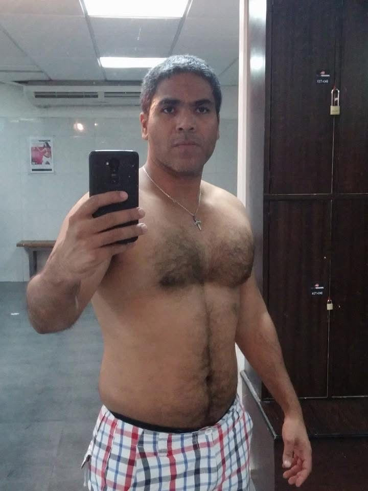 Gabriel Fanilla antes de su transformación personal
